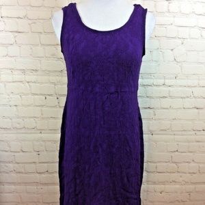 Karin Stevens Purple Womens Dress Size 12